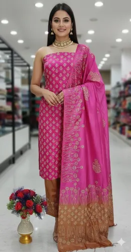 Elegant Hand Block Printed Suit Set – Traditional Craft, Contemporary Style